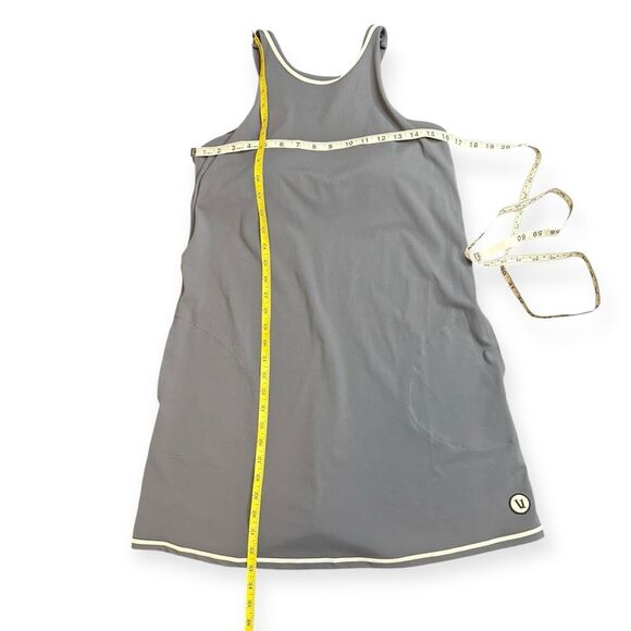 VUORI Women’s Gray Azure Volley Tennis Dress Size Large - Picture 6 of 7